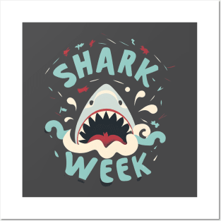 Shark Week Posters and Art